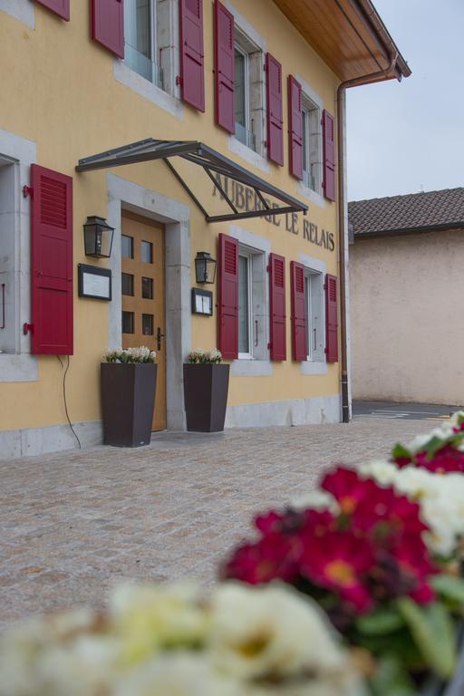 Auberge Le Relais Chavannes De Bogis Bagian luar foto